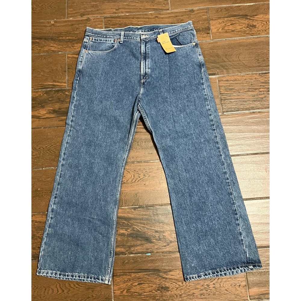 Vintage Levi Strauss 557 Relaxed Boot Fit Y2K 01' Mens Jeans Medium Wash 40x30